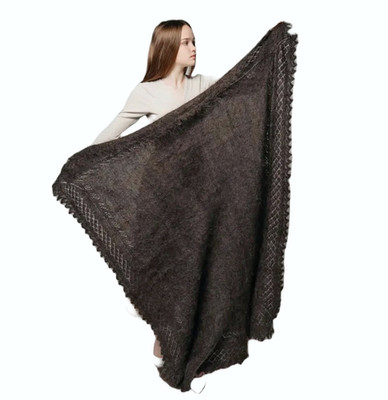 Handmade Orenburg Down Shawl - warm russian scarf