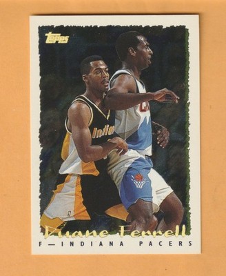 Duane Ferrell Indiana Pacers 1994-95 Topps Spectralight #269 Georgia Tech