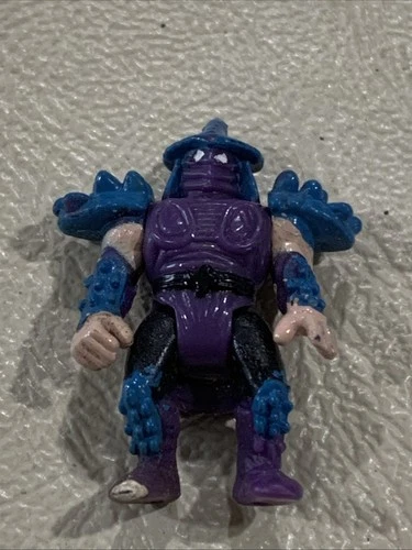Vintage TMNT 1990s Micro Mutants Shredder Teenage Mutant Ninja Turtles Playmates