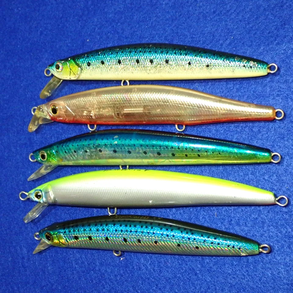 Señuelo de lubina MARIA JAPAN JDM modelo descontinuado juego especial de 10 hecho en Japón Foto 3 de 4