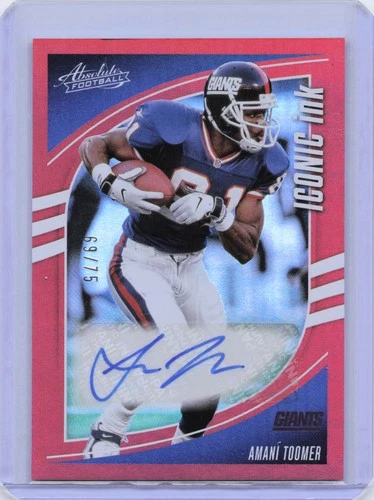 2025 Panini Absolute Amani Toomer Red (RAW)