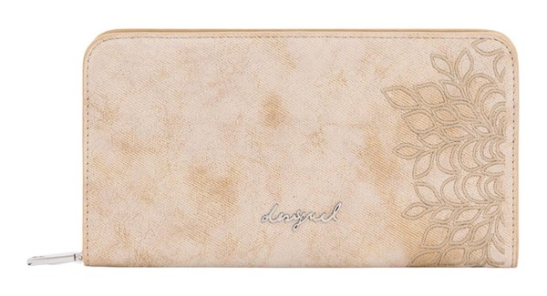 Desigual Sierra Sand Fiona Long Wallet GeldböRse Arena Vigore Beige Neu-image