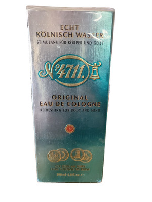 4711 Original Eau de Cologne 6.8 oz - 200 ml - Vintage Germany - New Sealed
