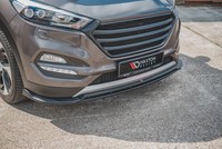 Maxton Design Frontlippe Passend FüR Hyundai Tucson Mk3 Schwarz Hochglanz
