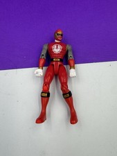 RED RANGER Vintage Power Rangers NINJA STORM BANDAI 2002 Action Figure 6" !!!