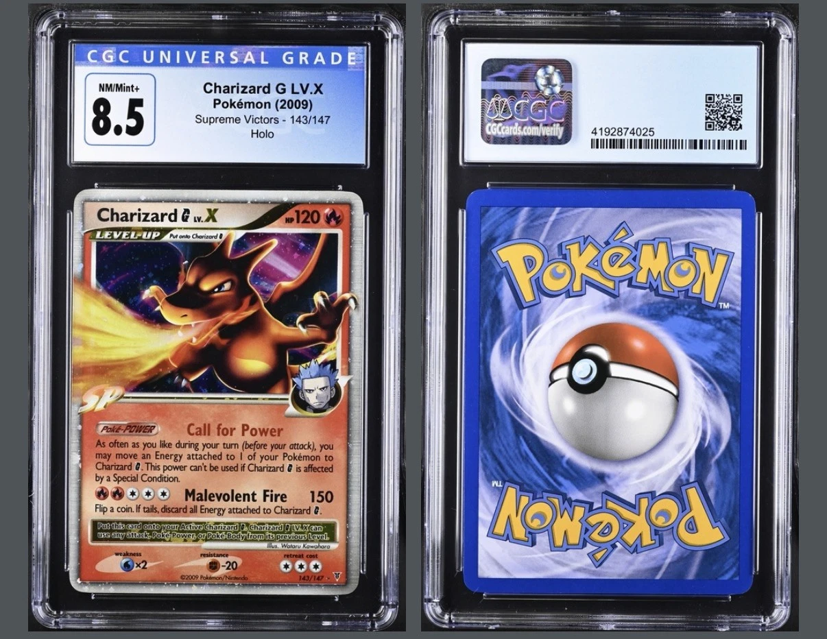 Charizard G LV.X - Supreme Victors #143 Price & Value ($450.72