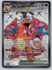 Charizard ex 215/197 Holo Ultra Rare Obsidian Flames Pokemon Near Mint on eBay