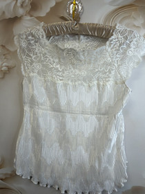 La perla white lace Camisole Lingerie size it 2 eu75 us34