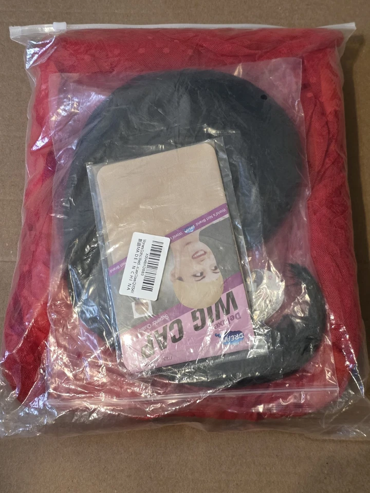 Beetlejuice Lydia Deetz Red Wedding Dress Halloween Costumes (M) Cosplay - Image 4 of 4