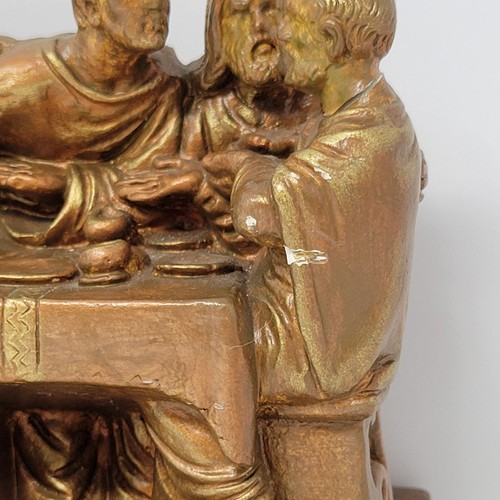 Estatua de tiza firmada por La Última Cena de colección MCM 13,5" - Imagen 4 de 11