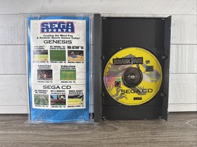 Sega CD Jurassic Park Complete w Booklet & Reg Card Tested Quick FREE Shipping