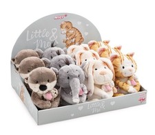 NICI *Auswahl* Little & Me Plüsch Hase, Elefant, Katze, Otter mit Kind