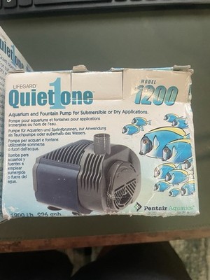 Lifegard Aquatics Quiet One 1200 Aquarium Water Pump