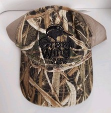 Green Wing Ducks Unlimited Snapback Trucker Hat Mossy Oak Camo One Size NWT Mens