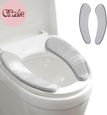 Thick and Warm Toilet Seat Cushion Cover - with Sticky Toilet Seat Cushion - Was