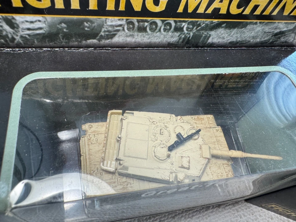 CORGI - DIECAST FIGHTING MACHINES  US MARINES M1 & M4 TANKS -NEW💥T1491 - Image 3 of 4