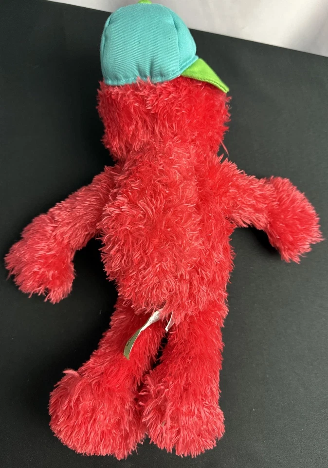 Peluche de béisbol Sesame Street Talking Singing Elmo 13”*FUNCIONA* Foto 2 de 4