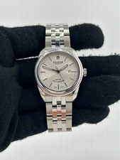 #41 Tudor Glamour Date 31mm SS Silver Dial Ladies Watch 53000 $1 START🔥