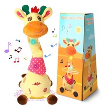 Dancing Talking Giraffe Toy for Baby girl, Stuffed Animal Baby Toy Repeating ...