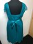 Holly Willoughby Teal Green Chiffon Feel Dress, Size 16 ...