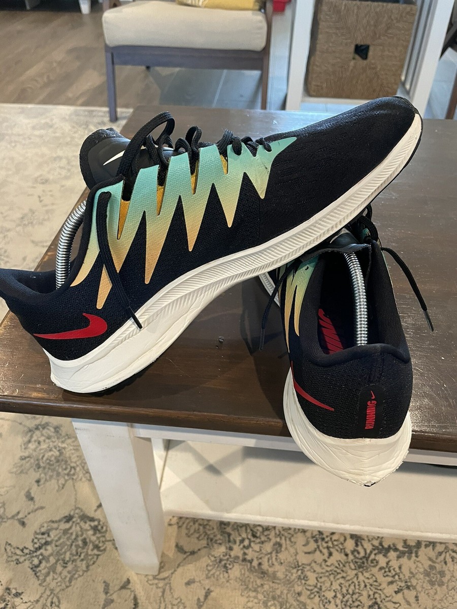 Nike Zoom Rival Fly Black Multicolor Sz 11.5 Vapormax Nike Zoom Rival Fly Black Multicolor Sz 11.5 Vapormax