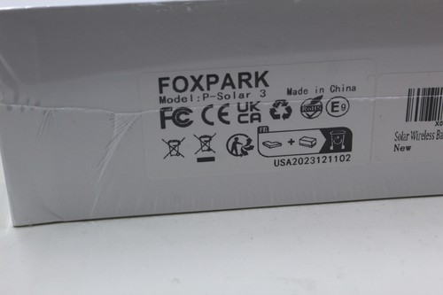 Foxpark Solar 3 Wireless Backup Camera with 5" HD 1080P Monitor & Dual Rear View - Picture 7 of 8