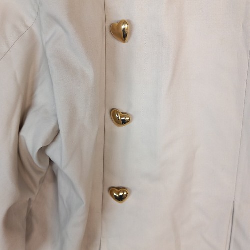 RARISSIMO TRENCH DONNA NIXMAR LANCETTI LOVE BUTTONS TG 42 VINTAGE MADE IN ITALY - Foto 22 di 23