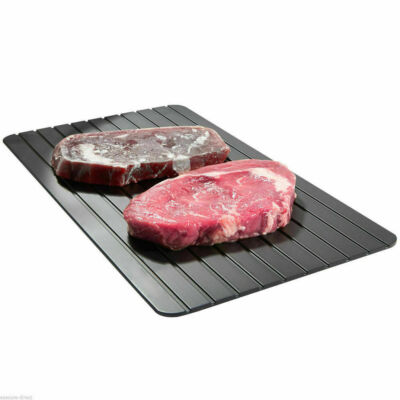 Fast Defrost Tray Fast Thaw Frozen Food Meat Fruit Quick Defrosting Plate Board 