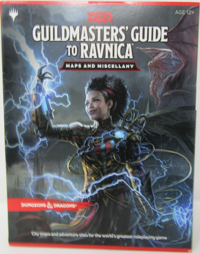D&amp;D Guildmasters' Guide to Ravnica Maps and Miscellany | eBay