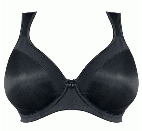 Goddess Hannah Bra Black Size 36G Underwired Full Cup Side Support T-Shirt 6131 - Picture 6 of 12