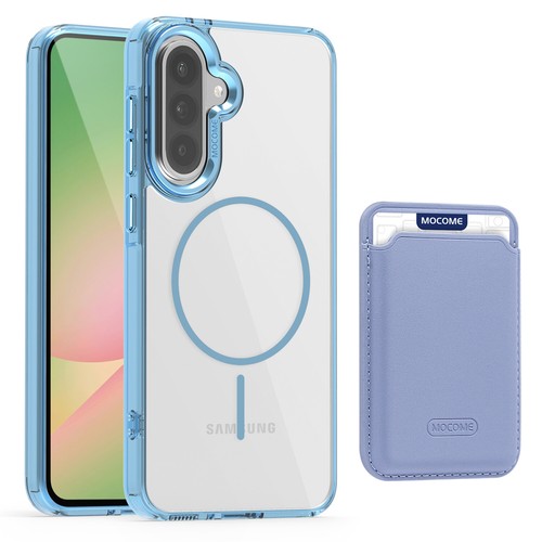 For Samsung Galaxy A56 A36 A16 A15-A55 Mag Safe Detachable Card Slot Clear Case - Picture 18 of 81