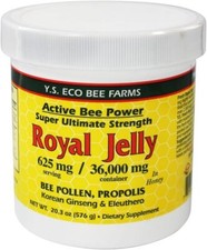 Fresh Royal Jelly  Bee Pollen, Propolis, Ginseng, Honey Mix - 36,000mg Y.S....