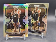 Awak Kuier - 2022 WNBA Prizm - Silver Prizm And Base #1 - Dallas Wings