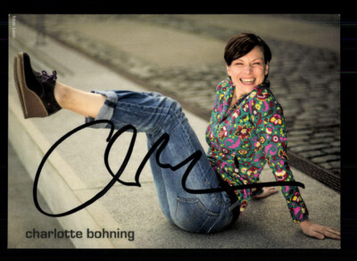 Charlotte Bohning Autogrammkarte Original Signiert + F 12678
