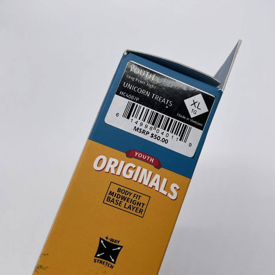 Hot Chillys Juvenil Peso Medio Inferior Peso Medio Ajuste Relajado Capa Base Unicornio XL Foto 3 de 4