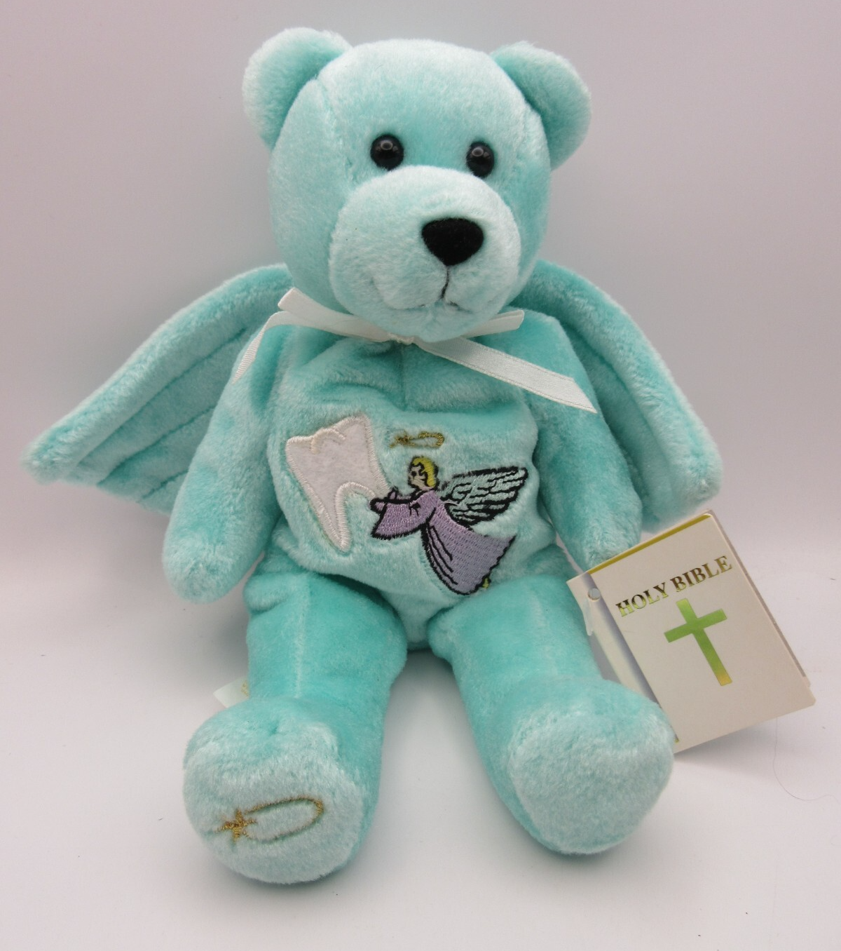 HOLY BIBLE BEAR - THE TOOTH ANGEL - HOLY ANGEL SERIES -MINT CONDITION - WITH TAG