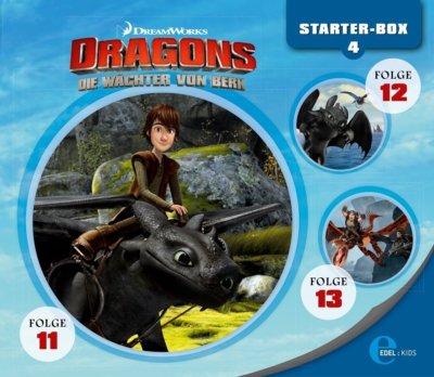 Busch 5121802 Dragons - Die Wächter von Berk  Starter-Box 4 CD´s NEU OVP /