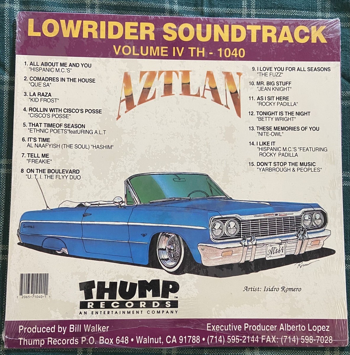 ☆オリジナル盤☆Lowrider Magazine Volume V Lowrider Soundtrack Volume V – Cassette (Compilation), 1993