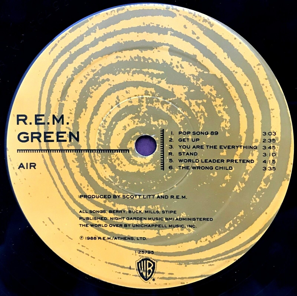 R.E.M. Green サイン入り CD Green CD – R.E.M.