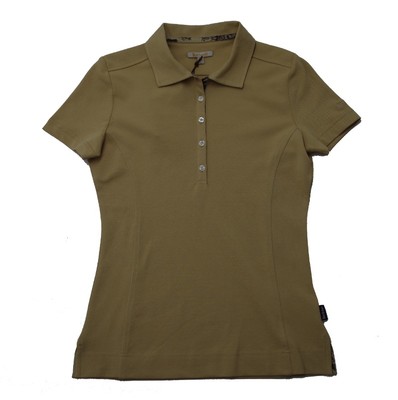 BARBOUR DAMEN THREAD POLO IN DARK PEARL