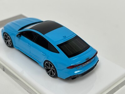 1/64 Motorhelix Audi RS7 Sportback in Baby Blue Limited to 499