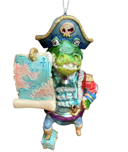 Adorno de cocodrilo pirata isla tesoro Disney Peter Pan dibujos animados niño - Imagen 1 de 7