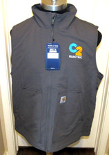 Carhartt Super Dux Soft Shell Mens Gray Vest - New Relaxed Fit Size X Large