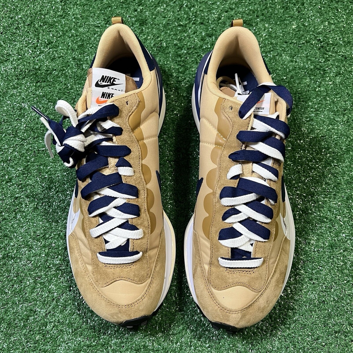 DS Nike Vapor Waffle x Sacai Tan Navy Sesame Size 12 DS Nike Vapor Waffle x Sacai Tan Navy Sesame Size 12