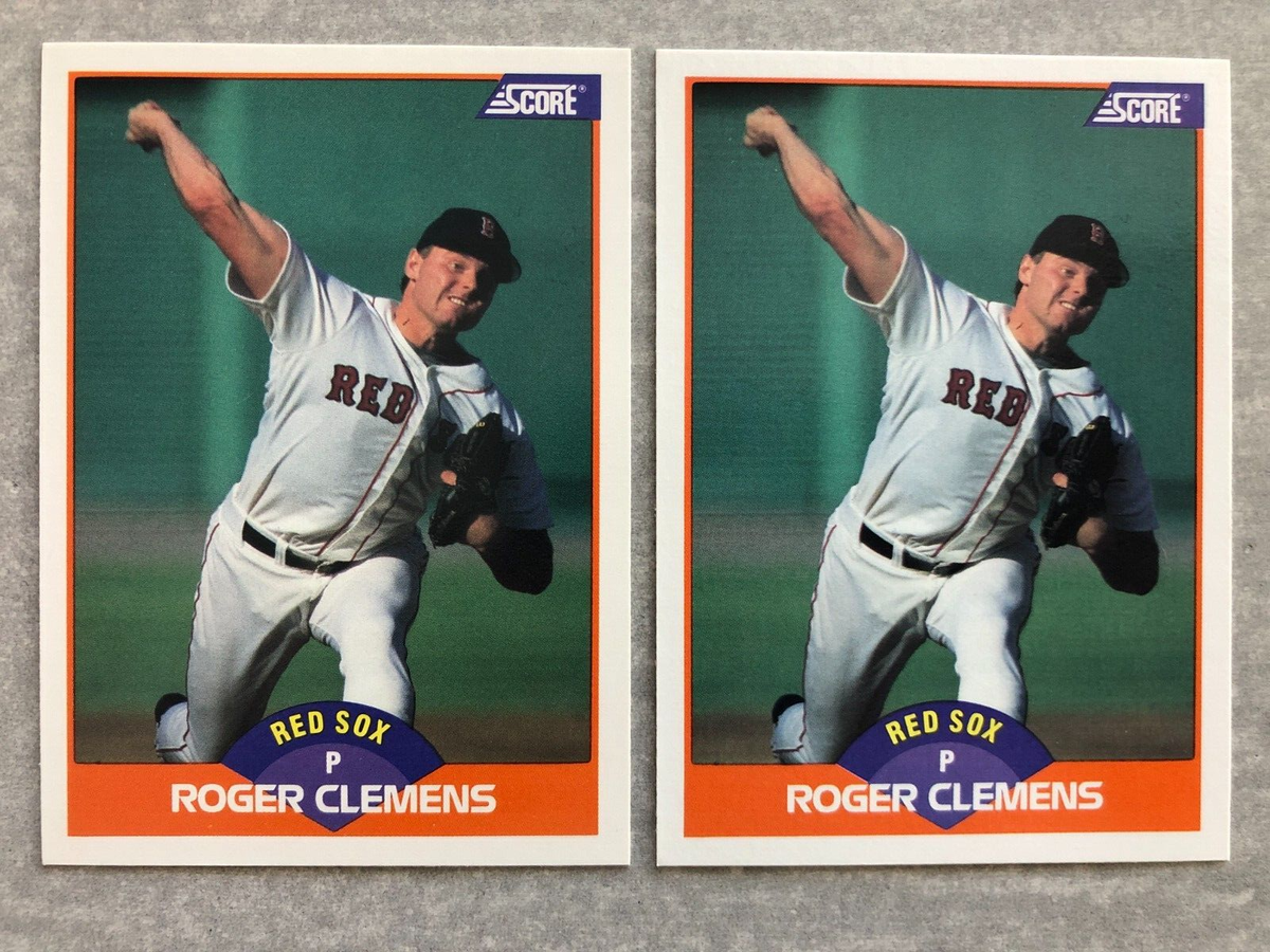 2) 1989 Score ROGER CLEMENS 