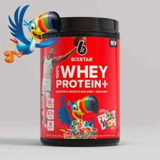 SixStar Whey Protein - Kelloggs Fruit Loops 1.81 lbs Exp:02/26