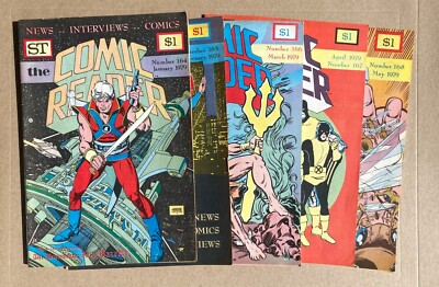 THE COMIC READER #'s 164 - 168 | eBay