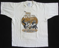 FRANK CHO ILLUSTRATED TARZAN~1998~BURROUGHS BIBLIOPHILES DUM-DUM~T-SHIRT~LG~NEW