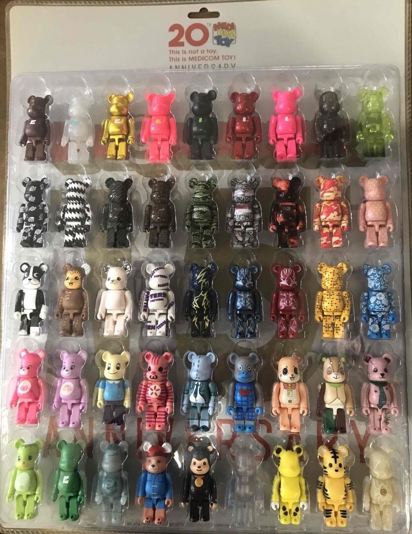 Bearbrick 5 Blister Board Bearbrick bulk sale 45x5 (20230221-03/04
