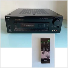 Sony STR-D1015 Stereo Receiver 120 Watts Per Channel  & Remote Bundle - Japan